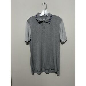 Uniqlo Roger Federer JW Anderson Tennis‎ Polo Shirt Mens Size Large Gray